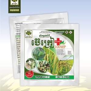 ថ្នាំព្យាបាលជំងឺបាក់តេរីលើដំណាំ . ប៊េក្រៀ(Bacria 100WP)